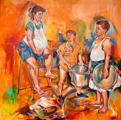 Em cada um de nós, existiam todos os outros, 2021
Acrílico s/tela
150x150cm
3100€